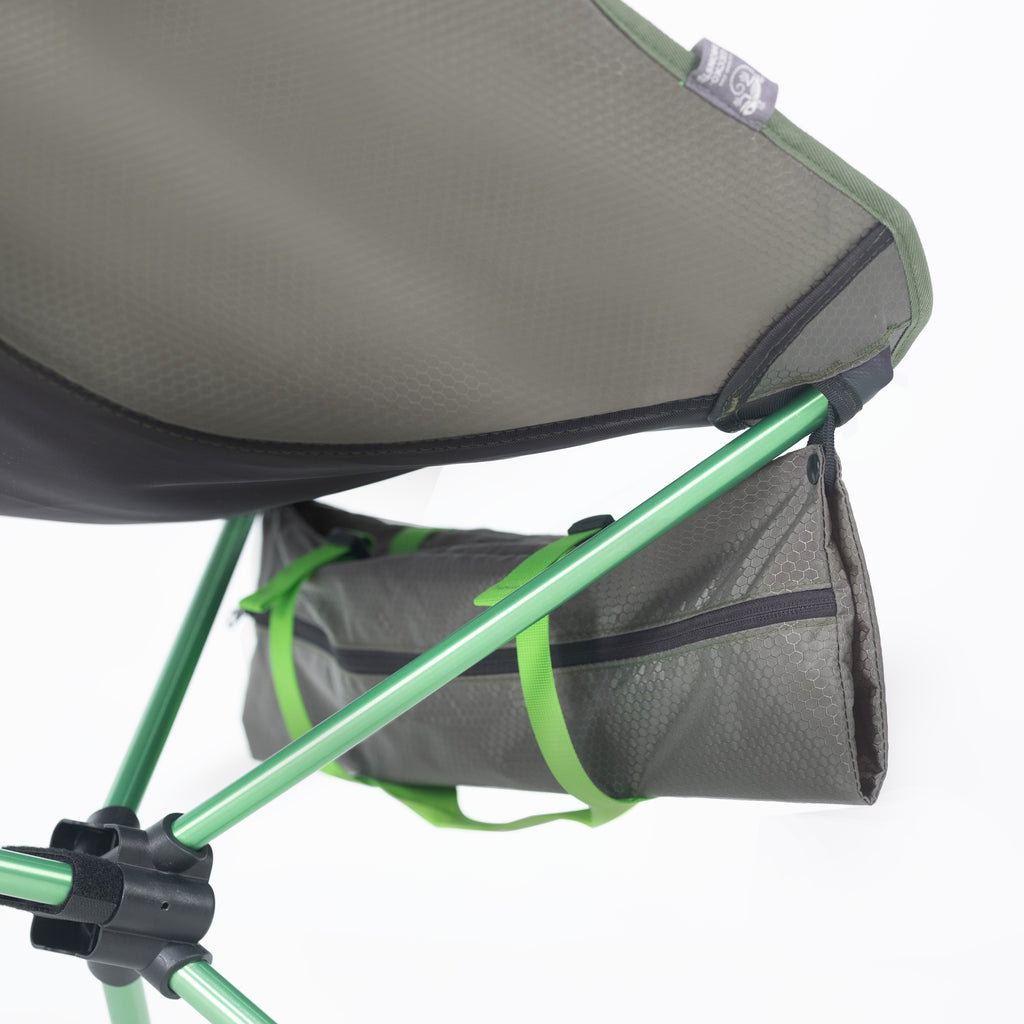 Portable Mesh Camping Chair with Canopy