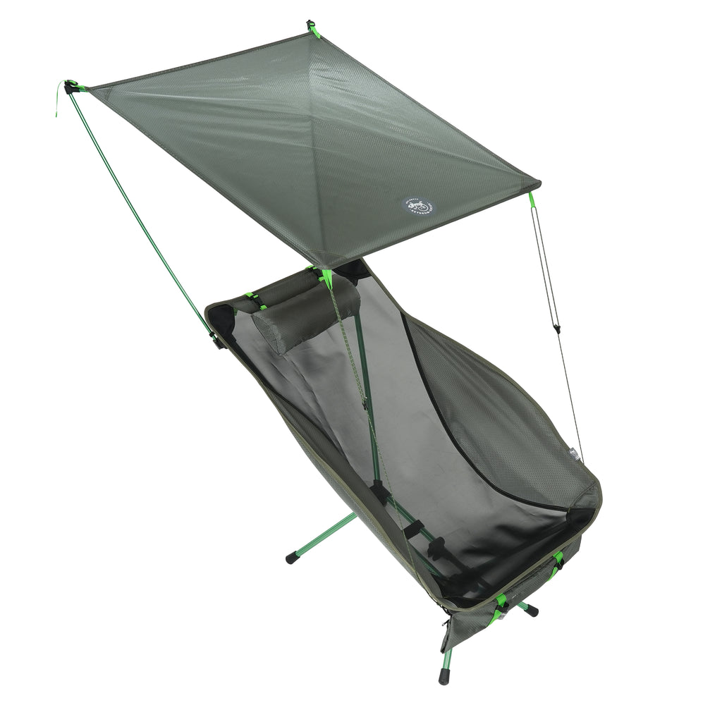 awning camping chair