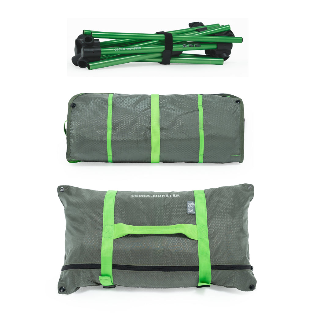 Portable Mesh Camping Chair with Canopy